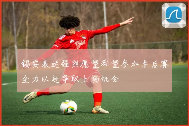 锡安表达强烈愿望希望参加季后赛全力以赴争取上场机会